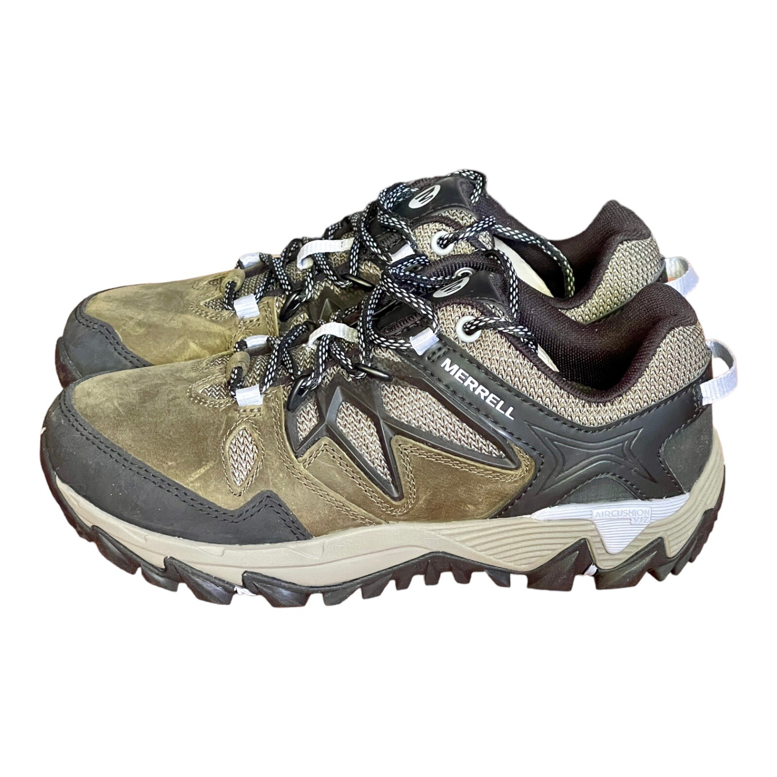 Merrell J09406 Scarpa da trekking All Out Blaze Olive impermeabile da donna taglia 5 NUOVA