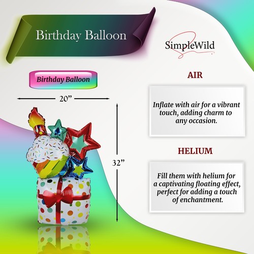 Globos de aluminio discoteca 4D esfera 22" pulgadas Orbz globo de helio decoración de cumpleaños - Imagen 57 de 57