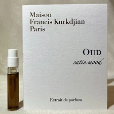 Maison Francis Kurkdjian Oud Satin Mood Extrait Sample Spray .06oz, 2ml