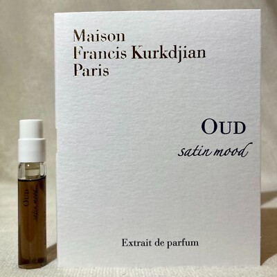 Maison Francis Kurkdjian Oud Satin Mood Extrait Sample Spray .06oz, 2ml