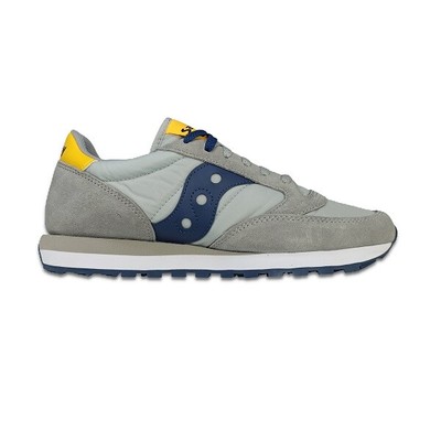 saucony jazz original yellow blue