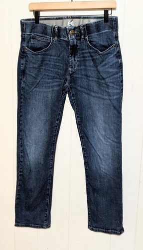 Jean Travis Mathew Homme 32x30 Bleu Stretch - Slim Droit, état Très Bon