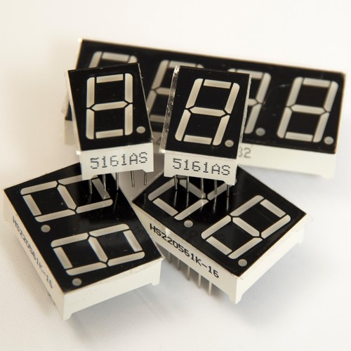 7 segment LED Display Single/Double/Quad 1 2 or 4 Red Digits - ideal for Arduino - Picture 2 of 8