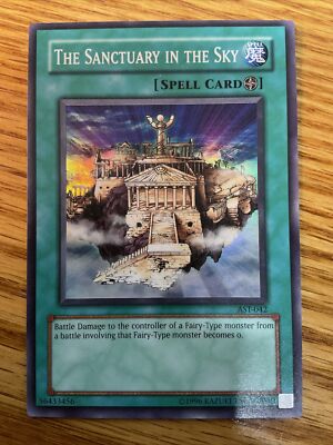 YuGiOh! The Sanctuary In The Sky - AST-042 - Super Rare | eBay