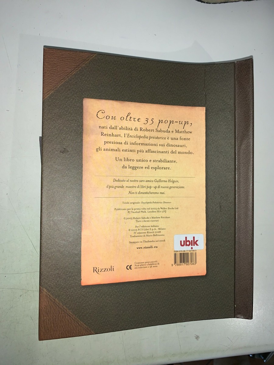 Libro Pop-up 3D Sui Dinosauri: Enciclopedia Interattiva Per Bambini, Con Pagine Pieghevoli E Colorate