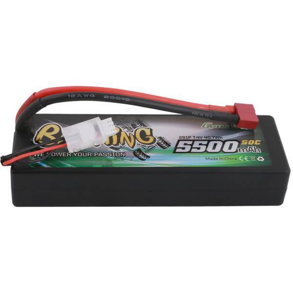 Gens ace B-50C-5500-2S1P-HC-24  Batteria ricaricabile LiPo 7.4 V 5500 mAh Numero