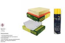 MANN FILTER Paket MANNOL Klimareiniger für VW Golf IV Cabriolet 1E7 2.0