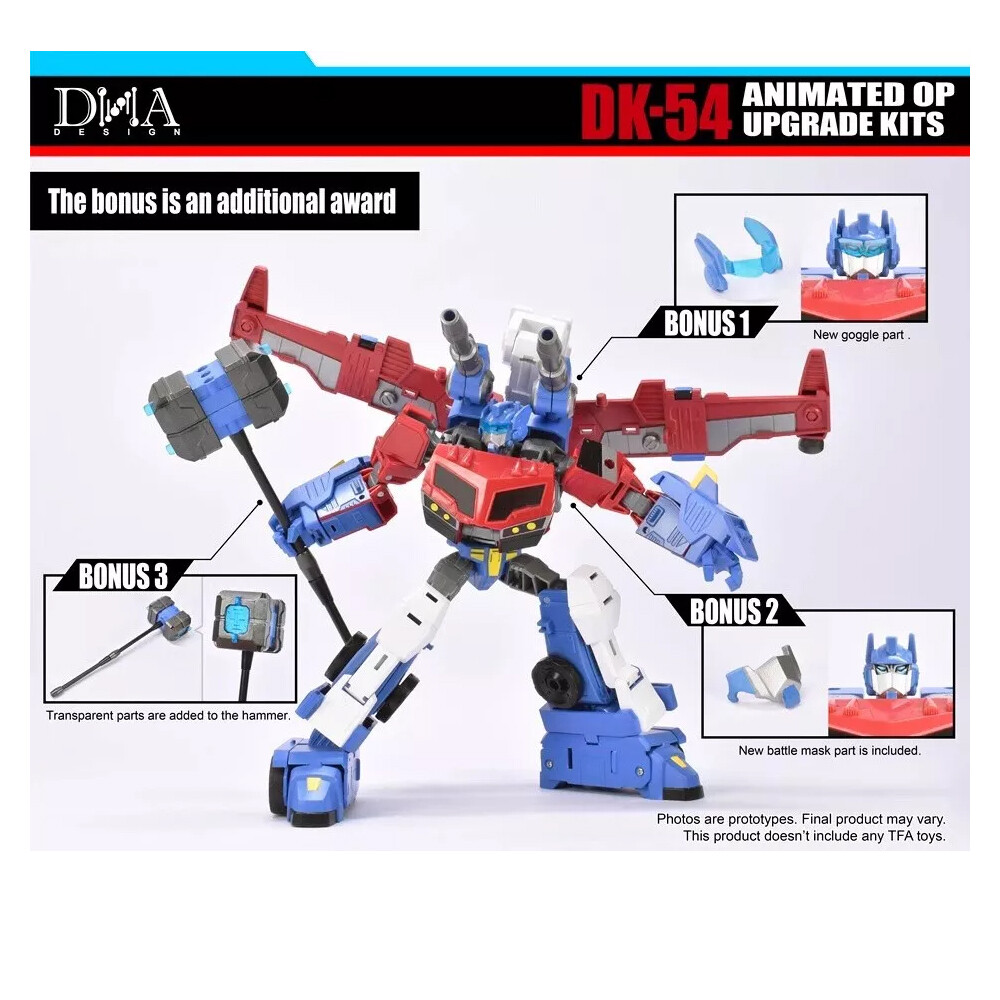 DNA DK-54 Upgrade Kit For Legacy United 08 Animated Universe