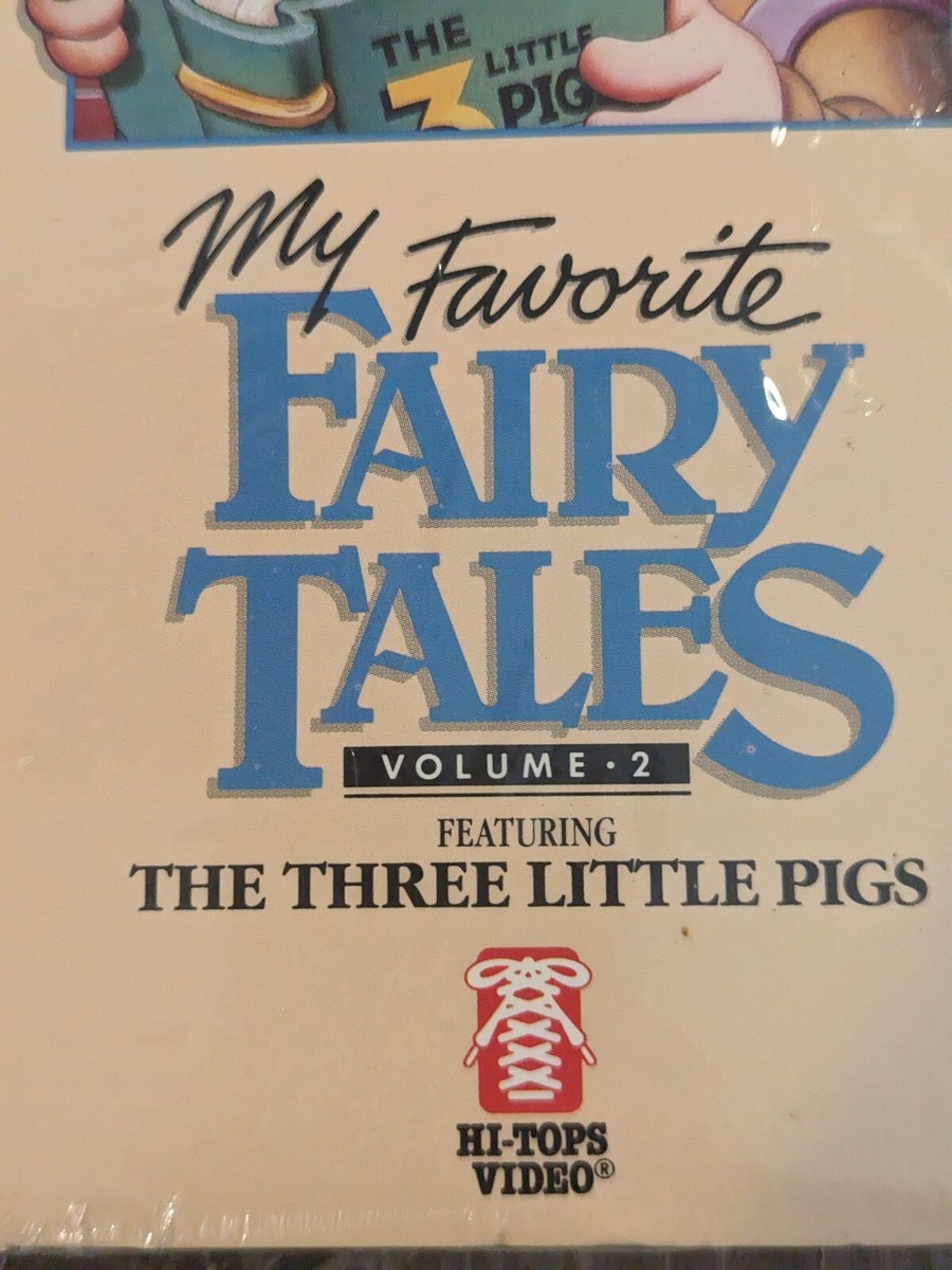 Vtg 1988 Factory Sealed VHS Tape My Favorite Fairy Tales