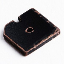 CAMERA FLASH SHOE MOUNT COVER CAP BLACK W/ BRASSING 4 LEICA M2 M3 LM-SH-B1-BK-LL