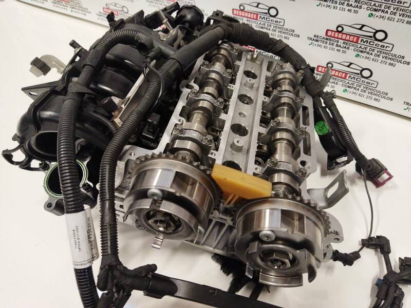 55562229 zylinderkopf r. für OPEL CORSA D 1.4 16V (101 CV) 2009 