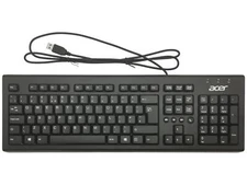 Acer Veriton VE430 VE430G VEN2580 VES2730G USB Wired Keyboard UK DK.USB1B.0DZ