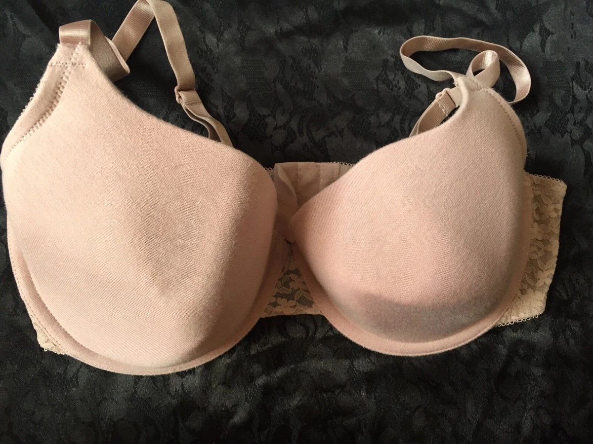 H&M Bra size it 5d us 38d eu 85d padded underwired pink