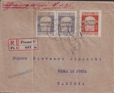 Fiume 1921 Gouvernement Provv. 50C. Violet 2 Exemples + 20C. Orange (Cod.7751)