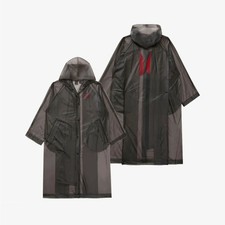 Bts Basic Raincoat Rain Jacket Red Ver.4 With Bag Official