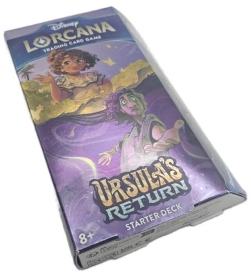 Disney Lorcana TCG: Ursula's Return Sealed Starter Deck - Amber & Amethyst  | eBay