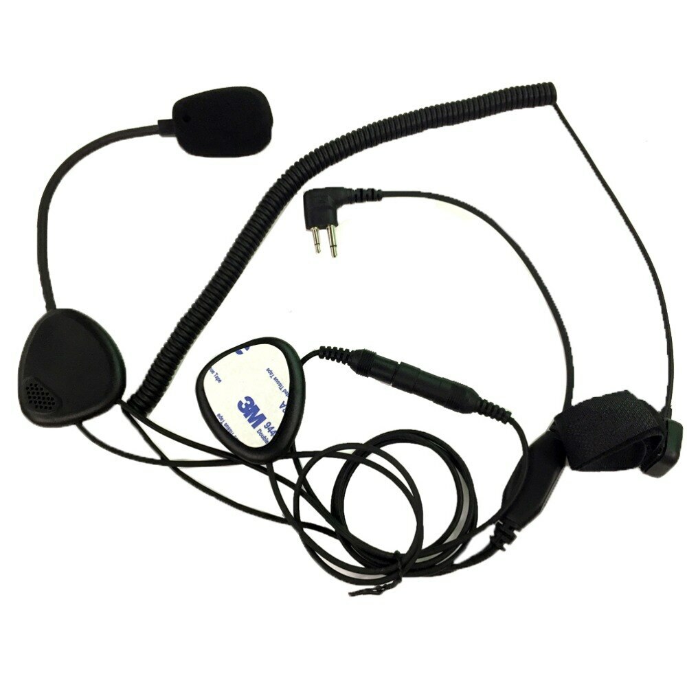 Finger PTT Motorcycle Helmet Headset Walkie Talkie MIC for GP88