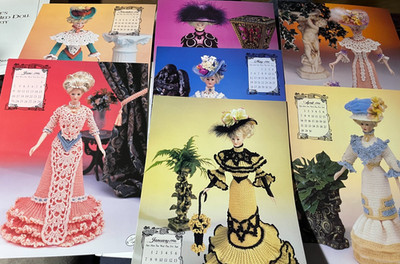 Choose 1 Annie's Crochet Pattern Leaflet-Calendar Bed Dolls-1996-7 choices