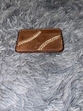 Rawlings Baseball Stitch Tan Magnetic Money C...