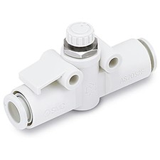 1 pc SMC CORPORATION AS4002F-10 Speed Control, In-Line, 10mm Tubing, One-Touch,