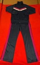 Nike The Athletic Dept Navy / Pink Tracksuit Set Pants Size M Pullover Size L