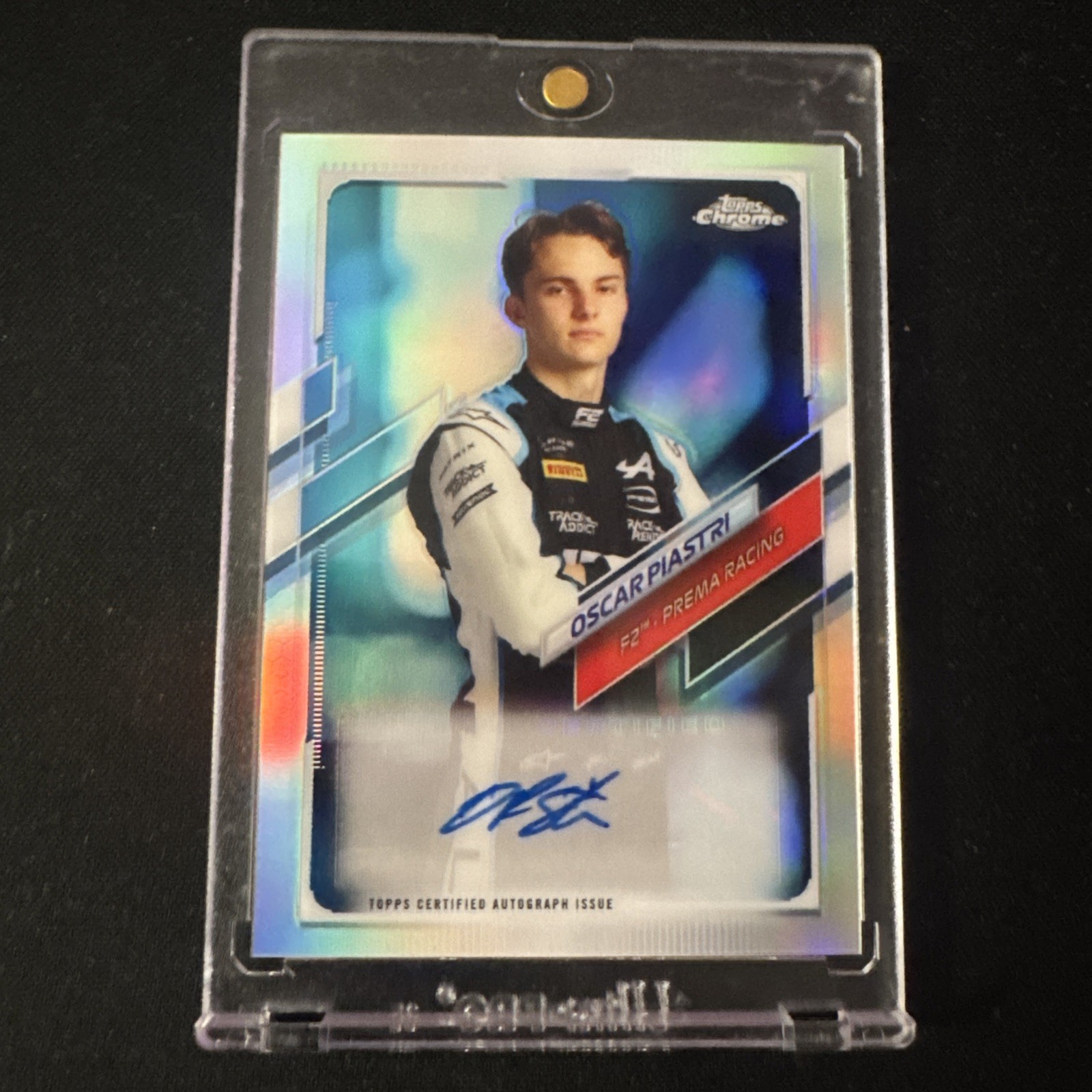 Topps Chrome F1 2021 Oscar Piastri Auto 5/400