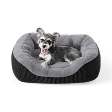 Small Dog Bed Washable Orthopedic Calming Warming Durable Pet Bed with AntiSl...