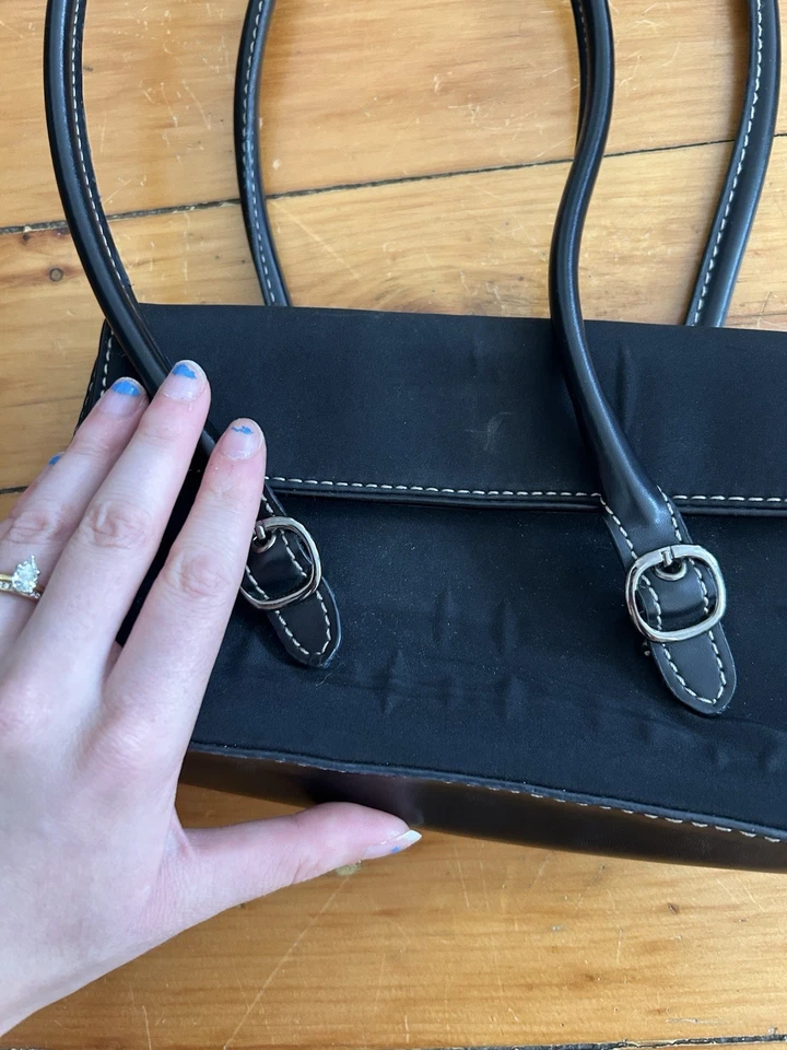 Nine West y2k vintage shoulder bag mini black - Image 2 of 4