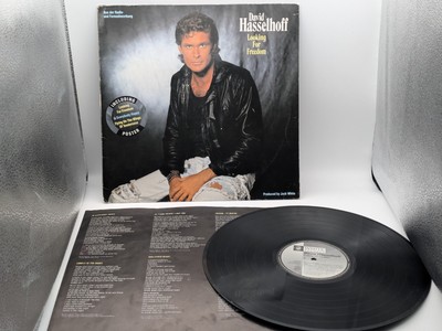 David Hasselhoff Looking For Freedom NEAR MINT Bertelsmann Club Vinyl LP Platte 