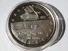 1 Oz .999 Pure Silver Submarine Presentation  Coin with Case