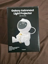 Galaxy Astronaut Light Projector LED Star Nebula Night Light w Remote NEW Sealed