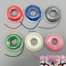 Dental Orthodontic Elastic Archwire Sleeve Tubing Arch Wire Protector Rotary