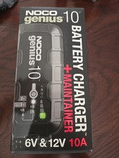 Noco Genius10 6v12v 10a Smart Battery Charger Trickle Charger And Maintainer