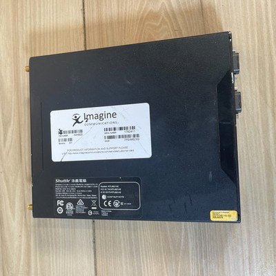 Shuttle DS67U Fanless Slim PC Intel Celeron Dual Video Output Wi-Fi 4K Ultra HD