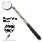 Ullman Devices ULLHTC-2LM X-Long 2-.25 Inch Dia Magnifying Inspection Mirror