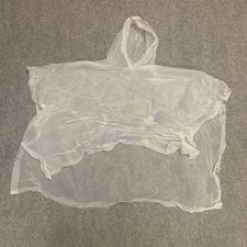 Disney Parks Child Rain Poncho Clear