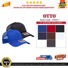 OTTO CAP 5 Panel Low Profile Mesh Back Trucker Hat - 39102-1
