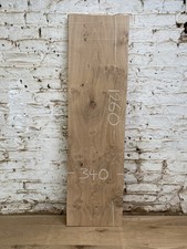 Scaffale in rovere essiccato al forno tavole ritagli lastre vuote