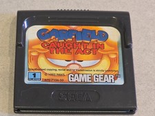 Garfield Caught In The Act Sega Game Gear Gamegear