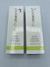 Mary Kay Clear Proof Deep-Cleansing Charcoal Mask 4 oz Lot of 2 NEW IN BOX