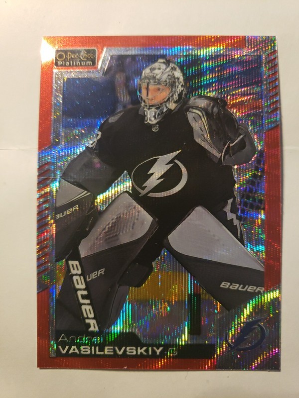 2021 O-Pee-Chee Platinum Hockey Andrei Vasilevskiy Rsd Surge