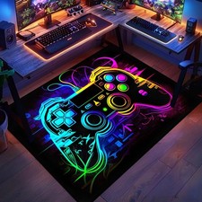 Gaming Rug Gamer Rug Boys Bedroom Game Room Carpet 36x24 Inch