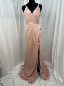 strapless open back dress Faviana 11107 – Twirl Prom main image 1