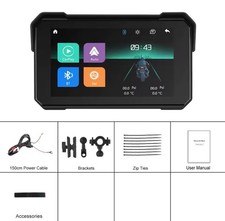 Schermo CarPlay Android Auto Senza Fili per Moto 5 Pollici Touchscreen Portatile - Miniatura 1