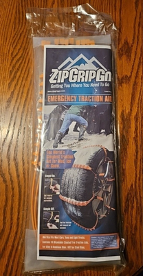 #ad #ad Zip Grip Go Emergency Traction Aid Cleated Tire Snow Ice Mud Car Set 10 Winter $14.44