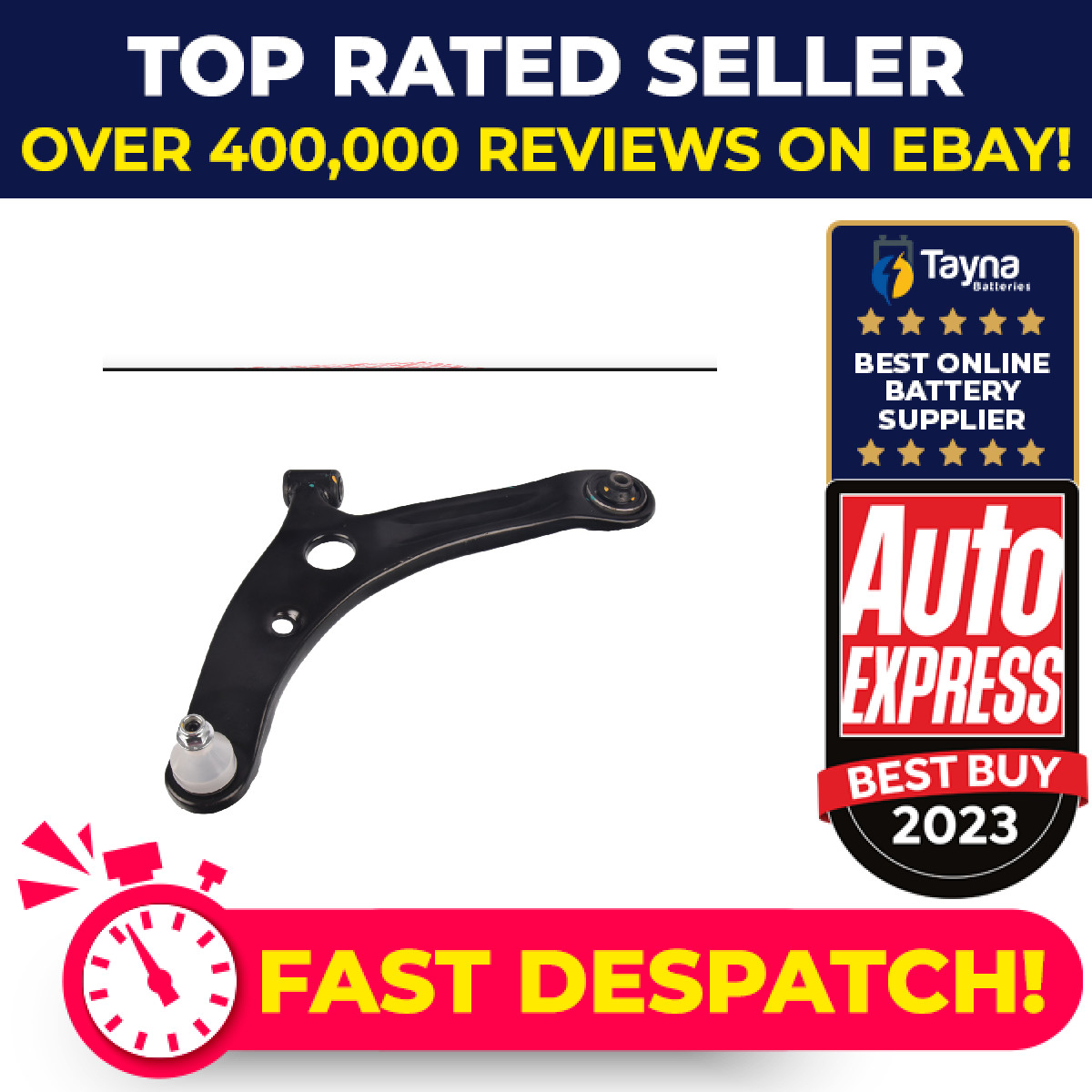 Wishbone / Suspension Arm fits MITSUBISHI COLT Mk6, Z23 1.5 Front Lower, Left