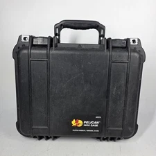 Pelican 1400 Protector Cargo Carrying Case w/ Foam Inserts 13.37 x 11.62 x 6.00
