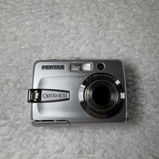 Pentax Optio E10 6MP Digital Camera with 3X Optical Zoom Tested Works Read