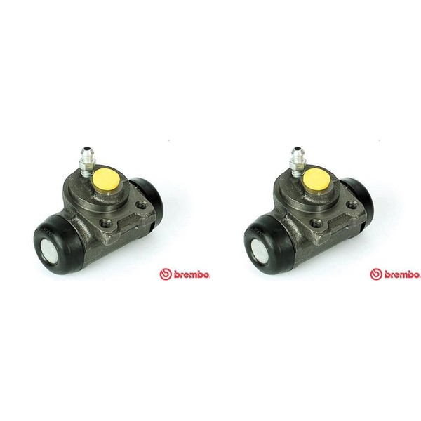 2X Brembo Radbremszylinder Radzylinder Links+Rechts Hinten Passend FüR Peugeot 1-image