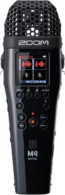 Zoom M4 4-track recorder with built-in timecode generator 32-bit float support